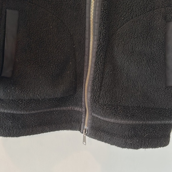 Madewell Sherpa City Grid Coat size small - Picture 10 of 14